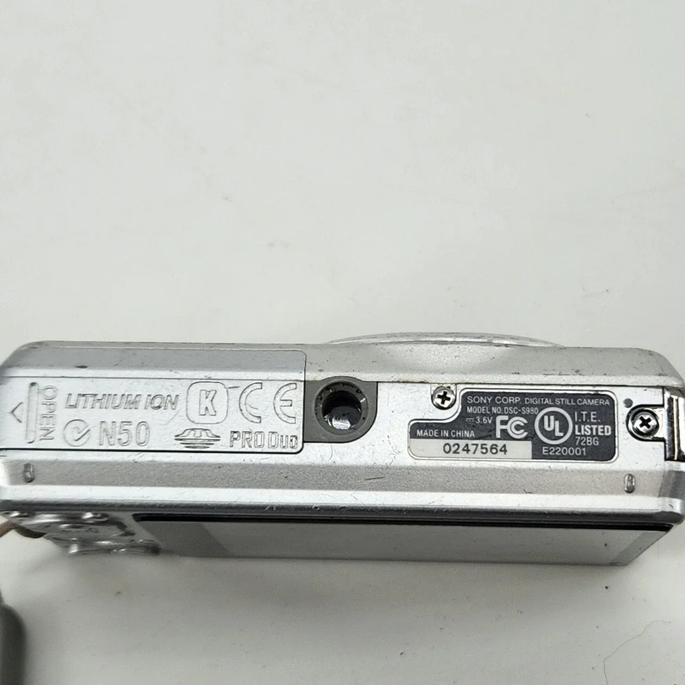 Sony Cybershot DSC-W70 DSC-S980 Digital Cameras‎ Parts Repair Lot Bundle